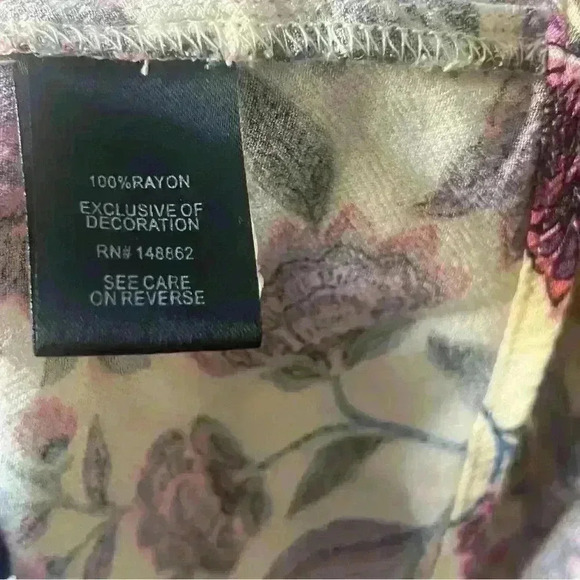 Torrid Babydoll Rayon Crepe Embroidered Lace-Up Top Size 3 - Picture 8 of 8